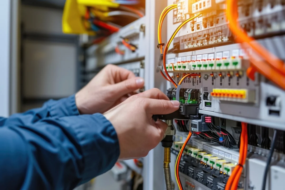 Endüstriyel otomasyon ekipmanları — PLC, HMI, SCADA ve frekans inverteri